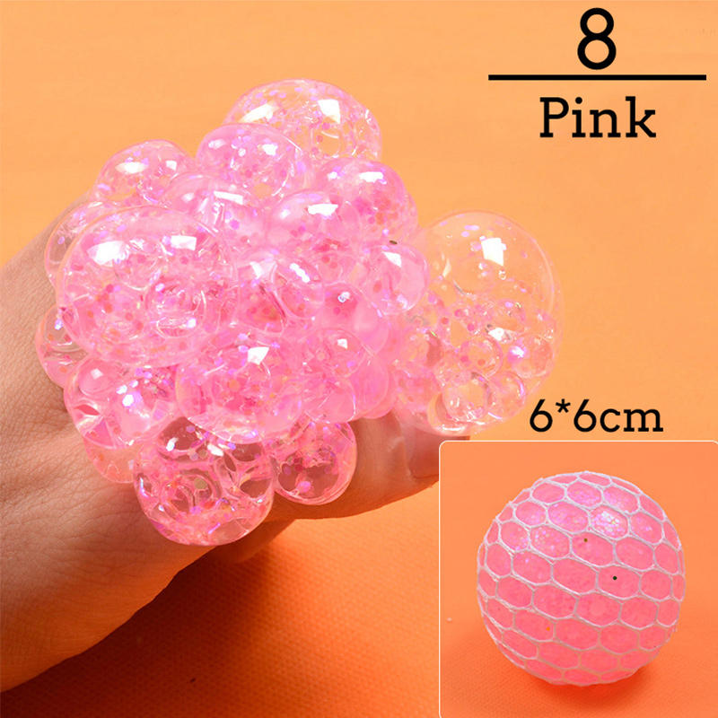 Colorful Grape Ball Antistress Toys Squishy Squish Toy Squeeze Relief Anti-stress Kids Funny Things Prank Jokes for Adults Gifts