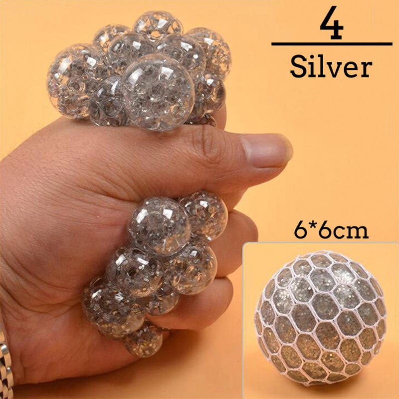 Colorful Grape Ball Antistress Toys Squishy Squish Toy Squeeze Relief Anti-stress Kids Funny Things Prank Jokes for Adults Gifts